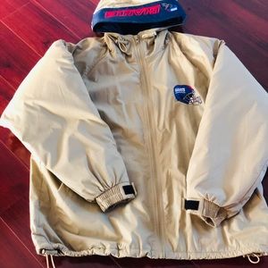 New York Giants Mens Large Pro Player Parka